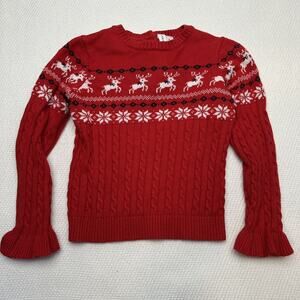 Janie And Jack Reindeer Sweater